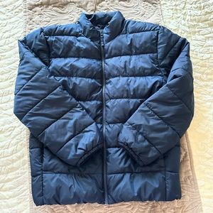 The Children’s Place Navy Blue Puffer Coat Size 10/12 YLG